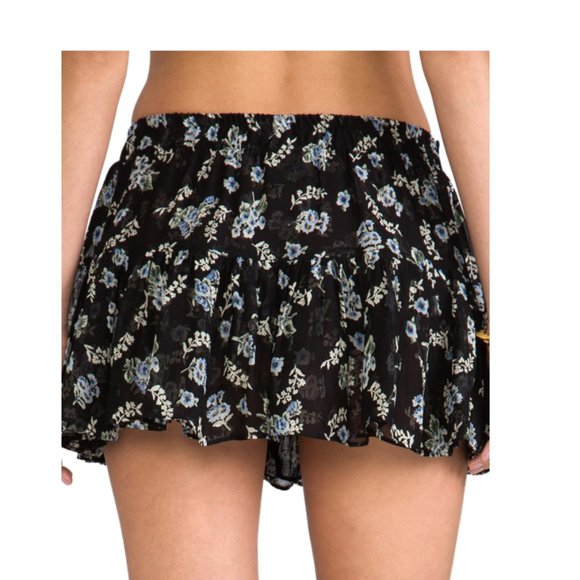 Planet blue blu moon tiered mini skirt - Picture 7 of 7